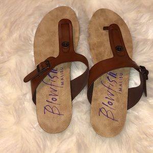 Blowfish Malibu brown sandals